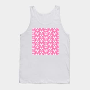 Radioactive Wall Pink Pattern Tank Top